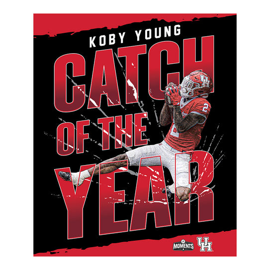 Houston - NCAA Football : Koby Young - Catch of The Year Poster 20x24-0