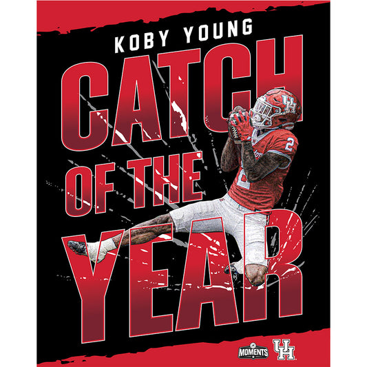 Houston - NCAA Football : Koby Young - Catch of The Year Poster 8x10-0
