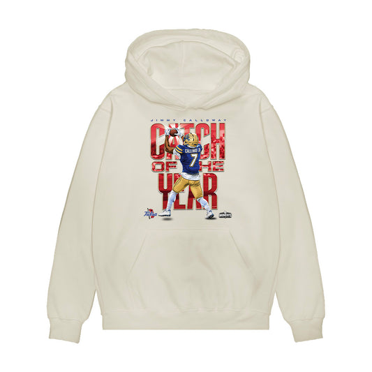 Tulsa - NCAA Football : Jimmy Calloway - Catch of The Year Premium Hooded Sweatshirt-0