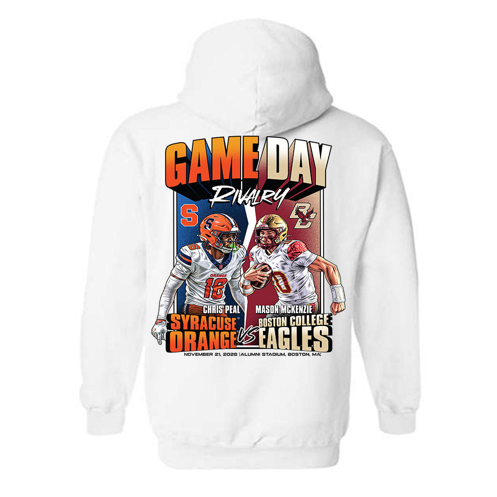 Syracuse - NCAA Football : Individual Caricature - Rivalry Tee 26-27 Hooded Sweatshirt-1