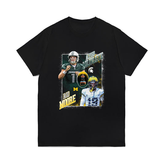 Michigan State - NCAA Football : Alessio Milivojevic - Paul Bunyan Trophy Comfort Colors T-Shirt-0