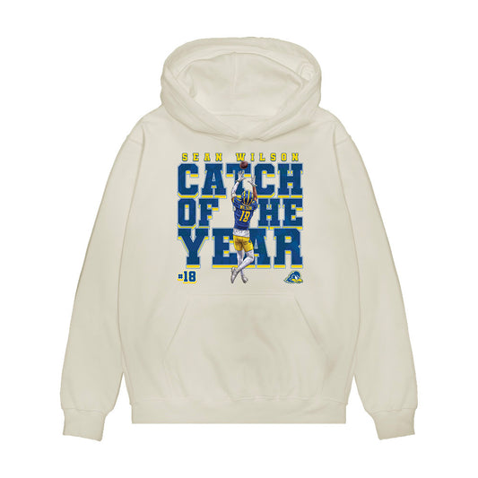 Delaware - NCAA Football : Sean Wilson - Catch of The Year Premium Hooded Sweatshirt-0