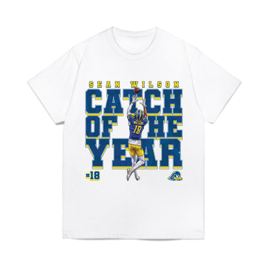 Delaware - NCAA Football : Sean Wilson - Catch of The Year Comfort Colors T-Shirt-0