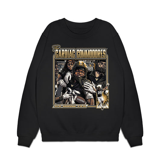 Vanderbilt - NCAA Football : The Cardiac Commodores Premium Crewneck Sweatshirt-0