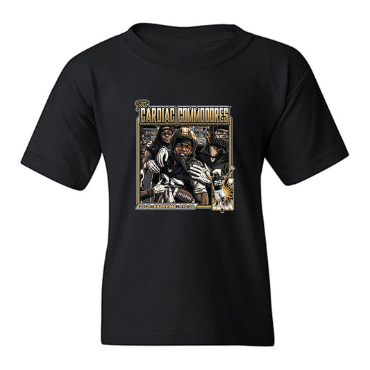 Vanderbilt - NCAA Football : The Cardiac Commodores Youth T-Shirt-0
