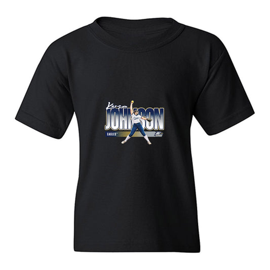 Georgia Southern - NCAA Softball : Karson Johnson - Collage Youth T-Shirt-0