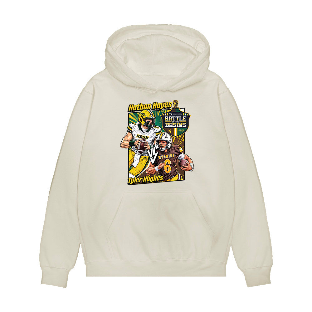 NDSU - NCAA Football : Classic Shersey - Battle of the Basins Premium Hooded Sweatshirt-0