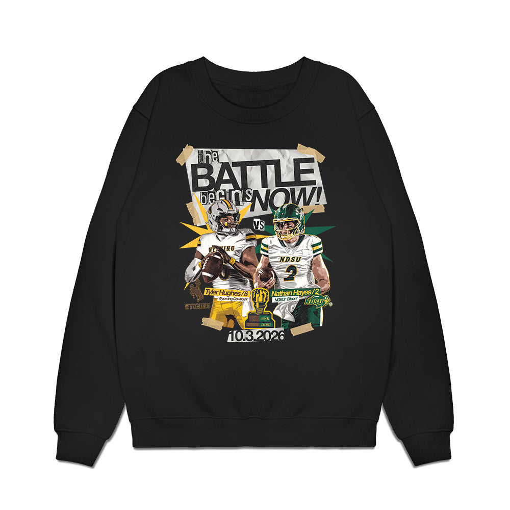 NDSU - NCAA Football : Graphic - Rivalry tee Premium Crewneck Sweatshirt-0