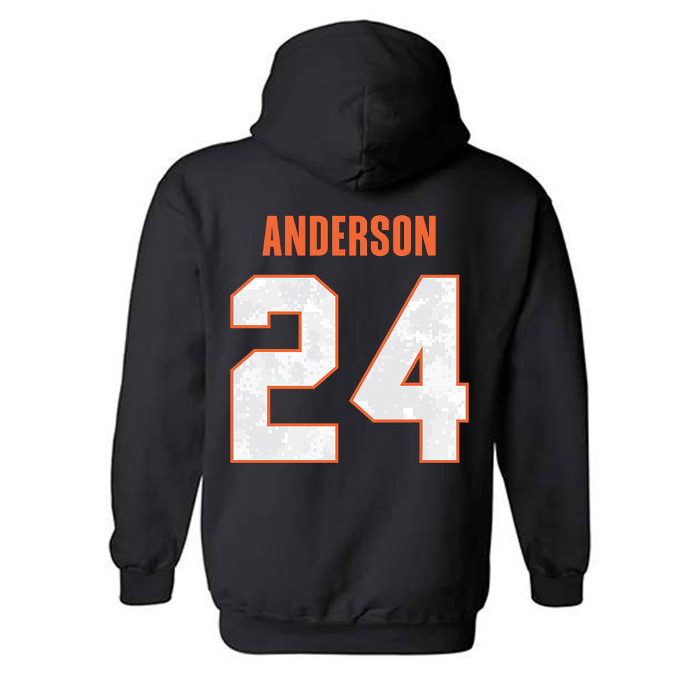 Clemson - NCAA Football : Logan Anderson - Hooded Sweatshirt-1
