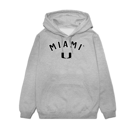 Miami - NCAA Football : Luke Nickel - OHT Shersey Hooded Sweatshirt-0