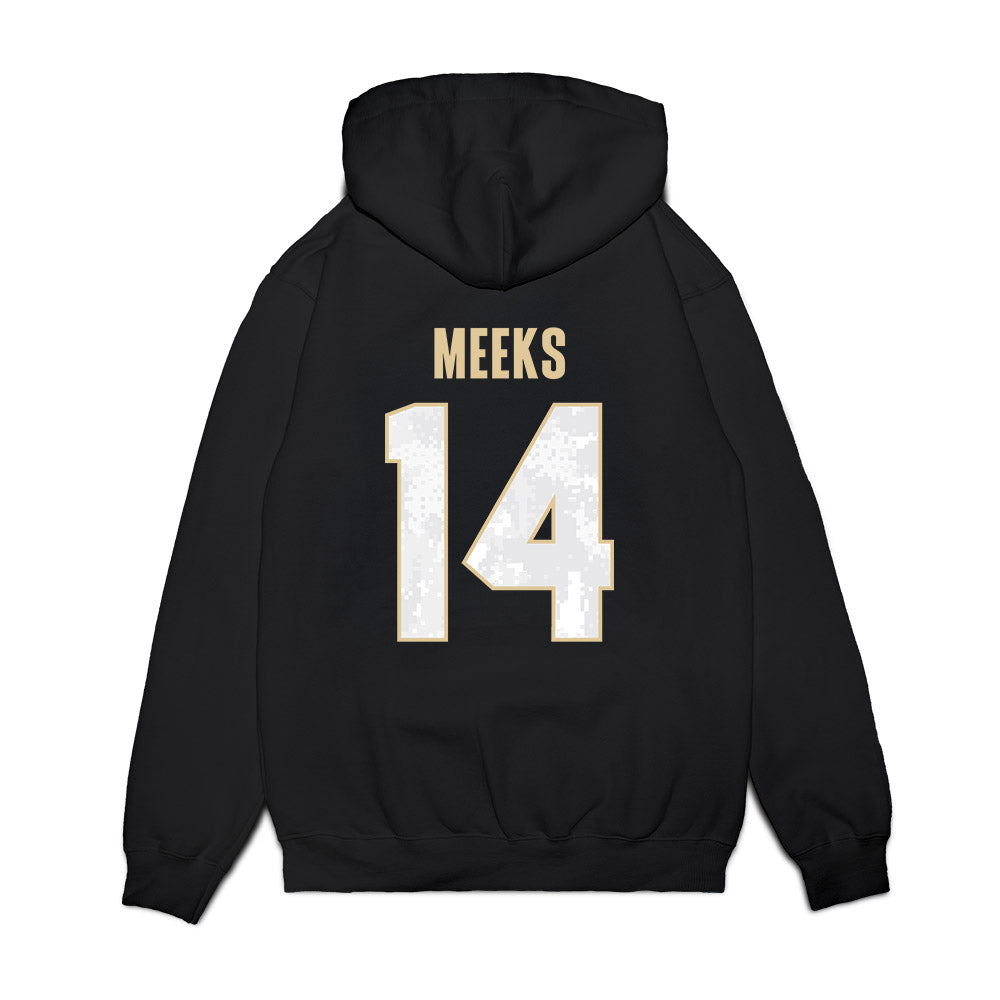 Wake Forest - NCAA Football : Antonio Meeks - OHT Honor Shersey Hooded Sweatshirt-1