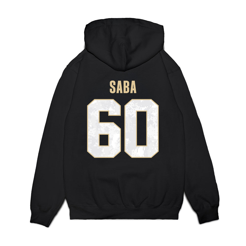 Wake Forest - NCAA Football : Will Saba - OHT Honor Shersey Hooded Sweatshirt-1