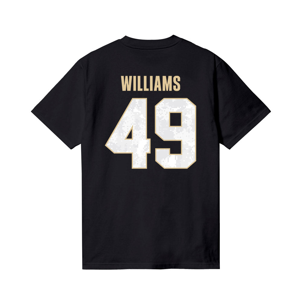 Wake Forest - NCAA Football : Eric Williams - OHT Honor Shersey T-Shirt-1