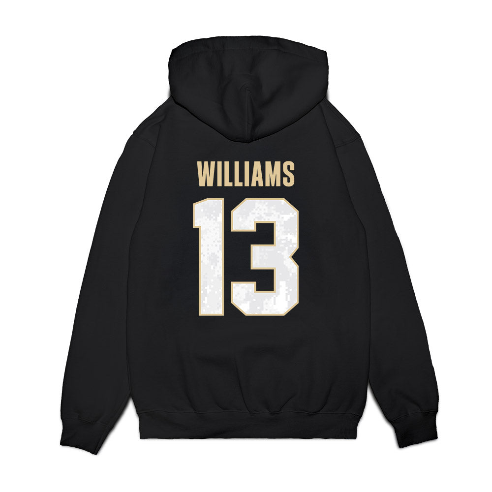 Wake Forest - NCAA Football : Ashaad Williams - OHT Honor Shersey Hooded Sweatshirt-1