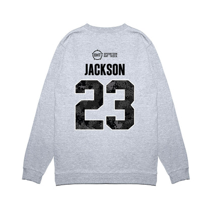 Wake Forest - NCAA Football : Zeek Jackson - OHT Honor Shersey Crewneck Sweatshirt-1