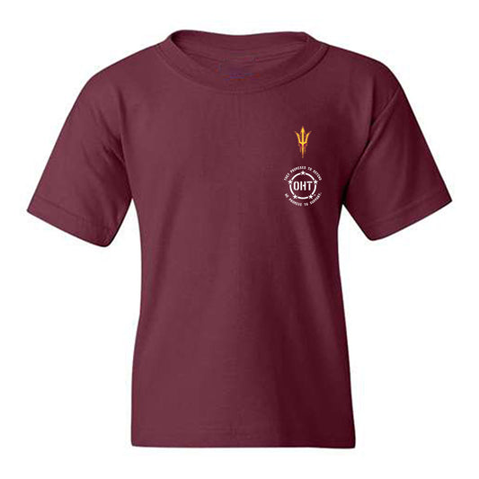 Arizona State - NCAA Football : Lee "Puka" Fuimaono - OHT Honor Shersey Youth T-Shirt-0