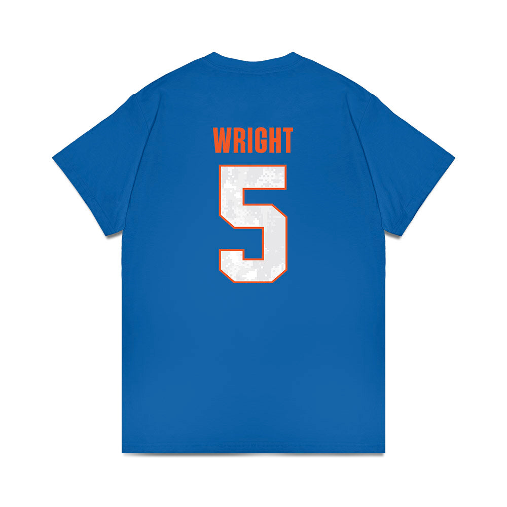 Boise State - NCAA Football : Akeem Wright - T-Shirt-1