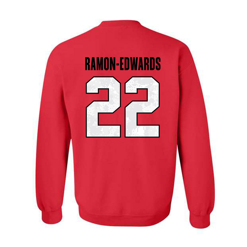Texas Tech - NCAA Football : Marcus Ramon-Edwards - Crewneck Sweatshirt-1