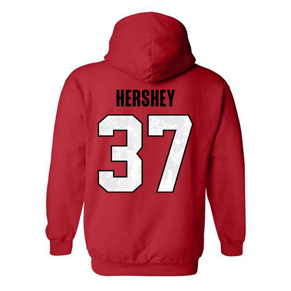 Texas Tech - NCAA Football : Ian Hershey - Hooded Sweatshirt-1