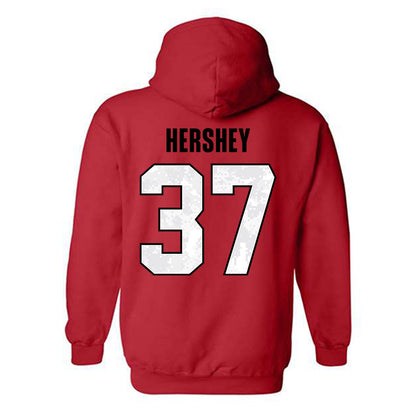 Texas Tech - NCAA Football : Ian Hershey - Hooded Sweatshirt-1