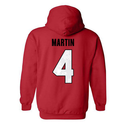 Texas Tech - NCAA Football : Davin Martin - Hooded Sweatshirt-1