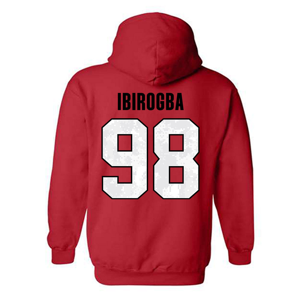 Texas Tech - NCAA Football : Mateen Ibirogba - Hooded Sweatshirt-1