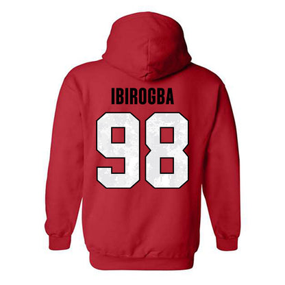 Texas Tech - NCAA Football : Mateen Ibirogba - Hooded Sweatshirt-1