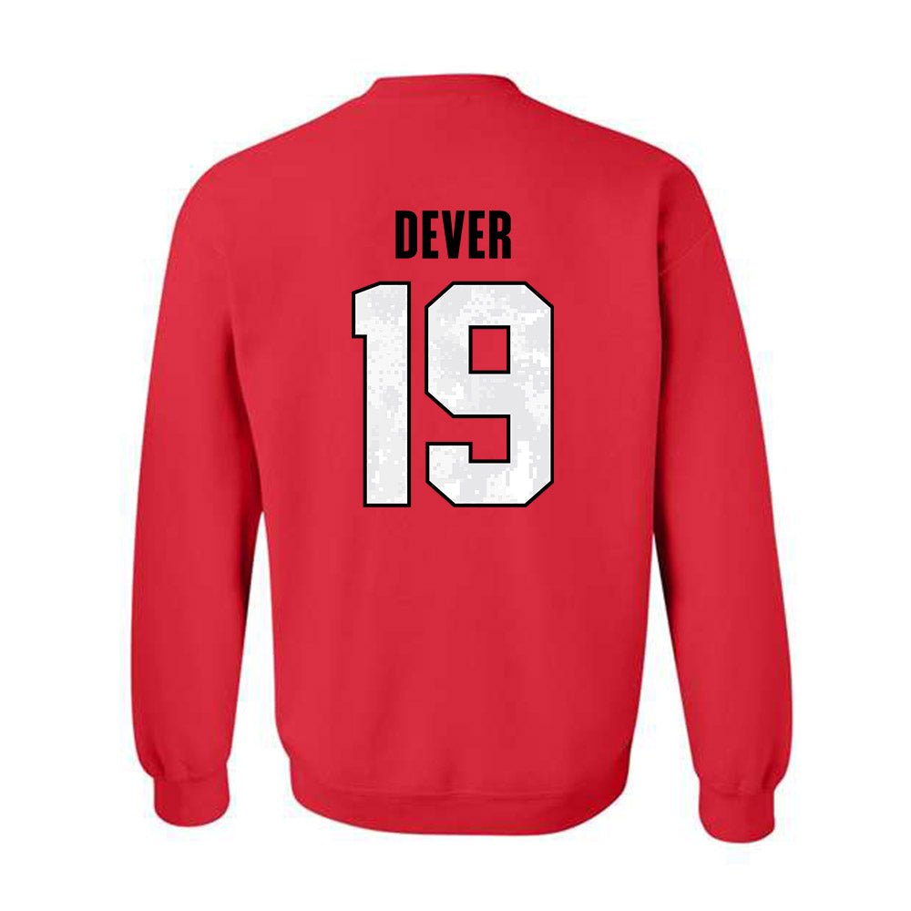 Texas Tech - NCAA Football : Michael Dever - Crewneck Sweatshirt-1