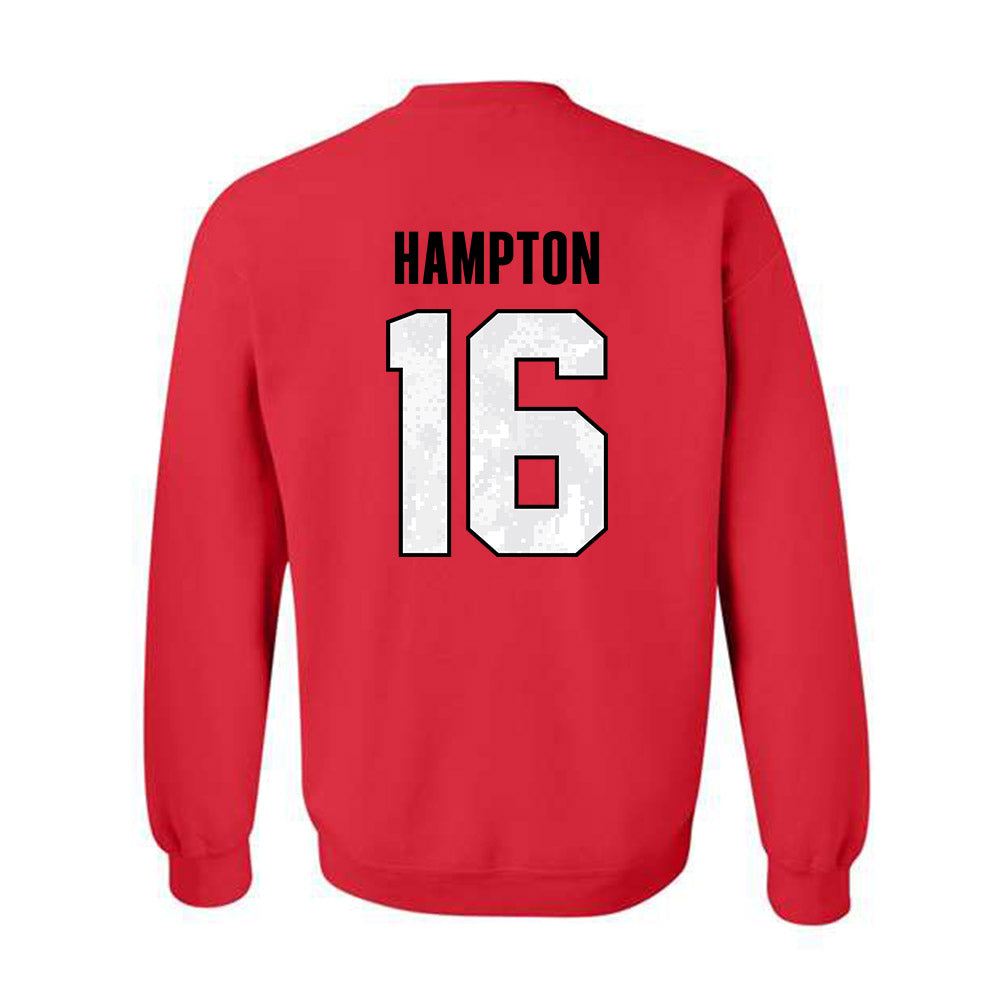 Texas Tech - NCAA Football : Ashton Hampton - Crewneck Sweatshirt-1