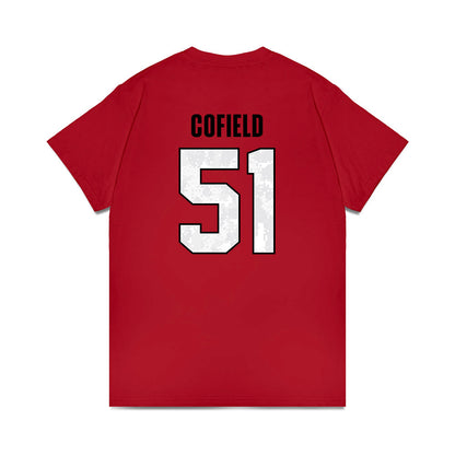 Texas Tech - NCAA Football : Jayden Cofield - T-Shirt-1