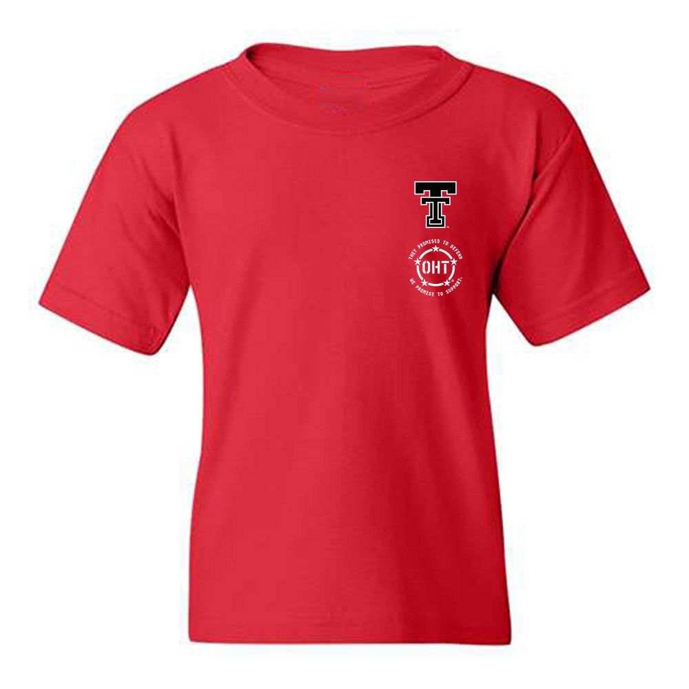 Texas Tech - NCAA Football : Brenden Jordan - Youth T-Shirt-0