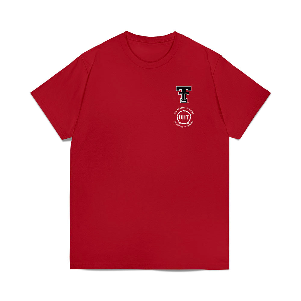 Texas Tech - NCAA Football : Thomas Castellanos - T-Shirt-0