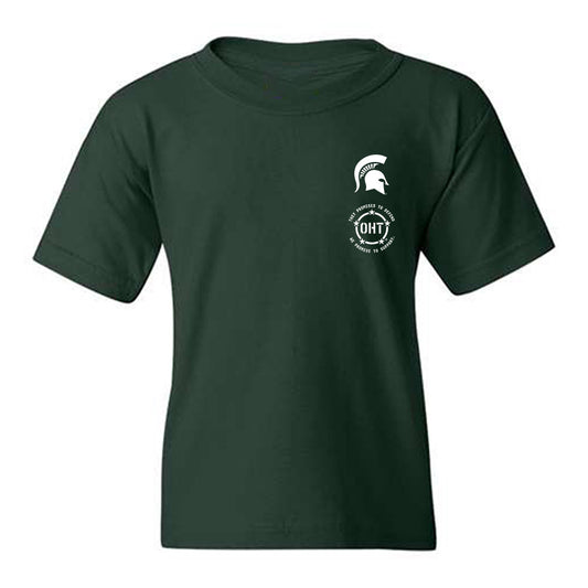 Michigan State - NCAA Football : Alessio Milivojevic - Youth T-Shirt-0