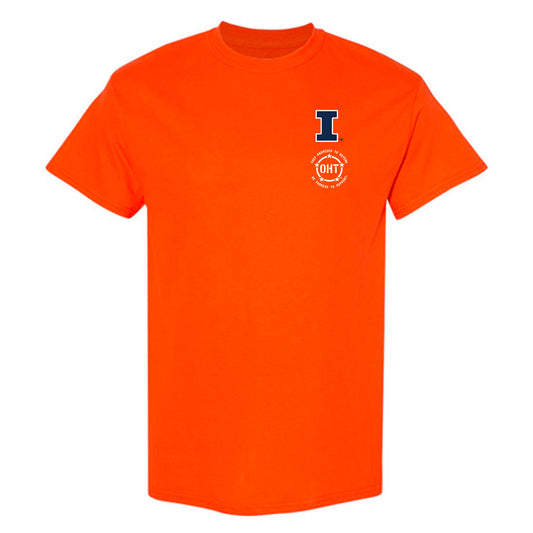 Illinois - NCAA Football : Brandon Hansen - T-Shirt-0