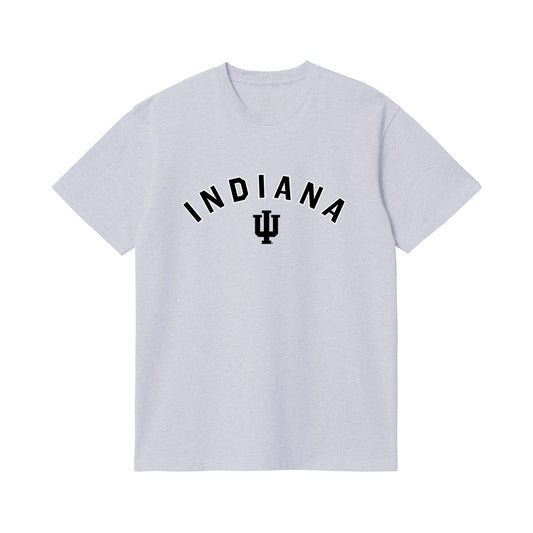 Indiana - NCAA Football : Maverick Geske - OHT Grayscale Shersey T-Shirt-0