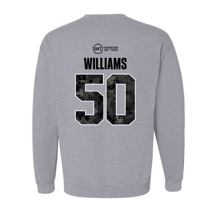 Boise State - NCAA Football : Jaden Williams - Crewneck Sweatshirt-1