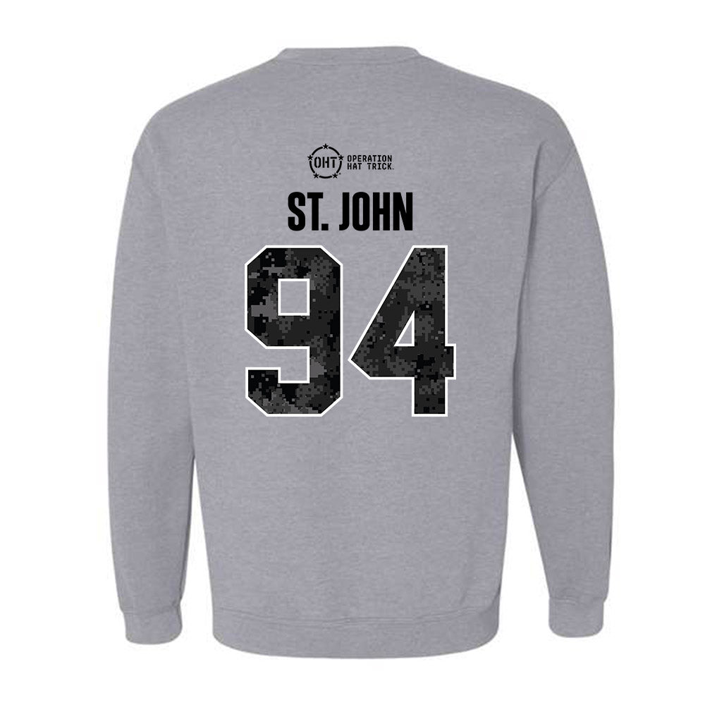 Boise State - NCAA Football : Paz St. John - Crewneck Sweatshirt-1