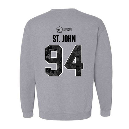 Boise State - NCAA Football : Paz St. John - Crewneck Sweatshirt-1