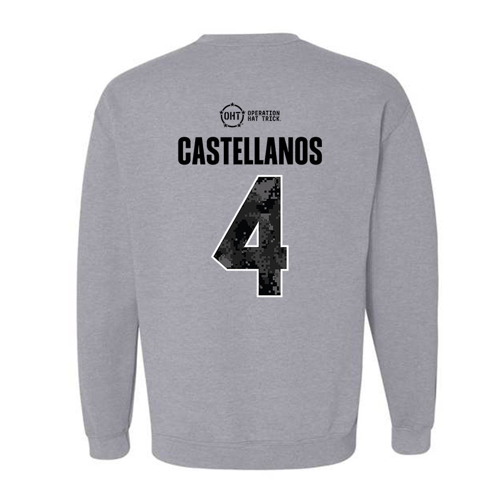 Texas Tech - NCAA Football : Thomas Castellanos - Crewneck Sweatshirt-1