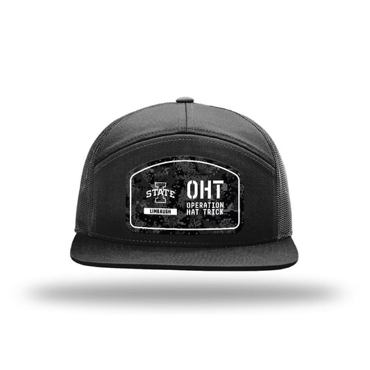 Iowa State - NCAA Football : Jack Limbaugh - OHT Zero Hundred Camo Trucker Hat-0
