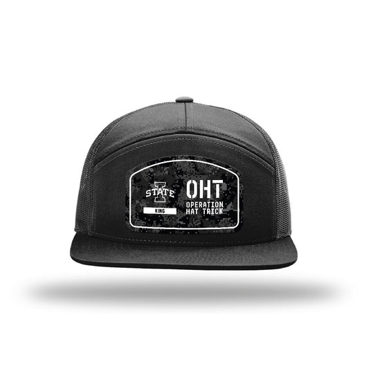 Iowa State - NCAA Football : Maasai King - OHT Zero Hundred Camo Trucker Hat-0