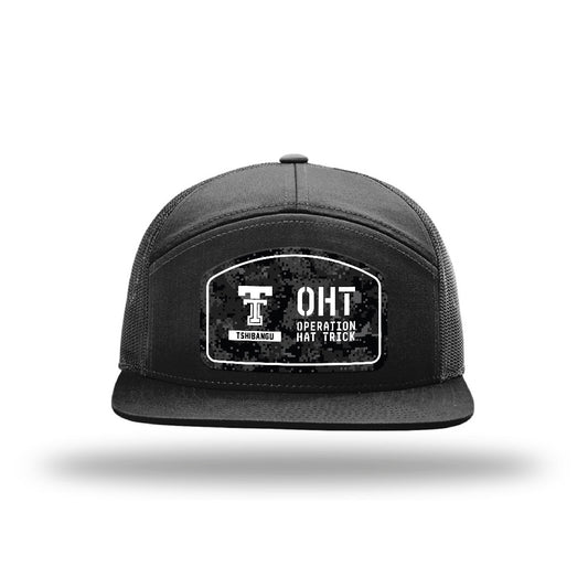 Texas Tech - NCAA Football : Loic Tshibangu - OHT Zero Hundred Camo Trucker Hat-0