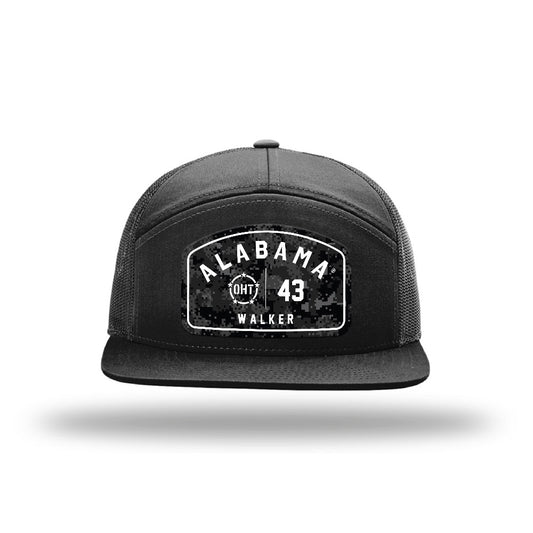Alabama - Football Alumni : AJ Walker - OHT Camo Star Trucker Hat-0