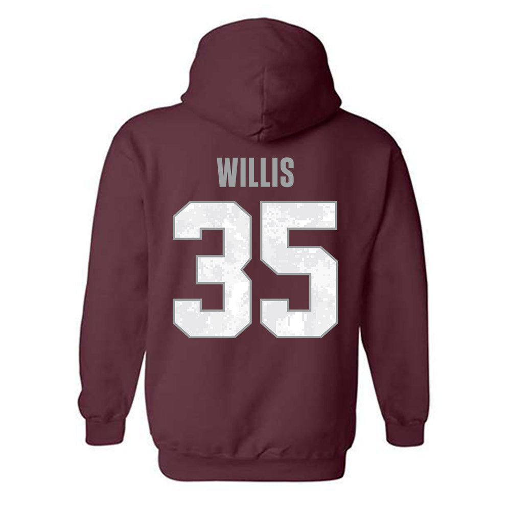 Texas A&M - NCAA Football : Isaiah Willis - Hooded Sweatshirt-1