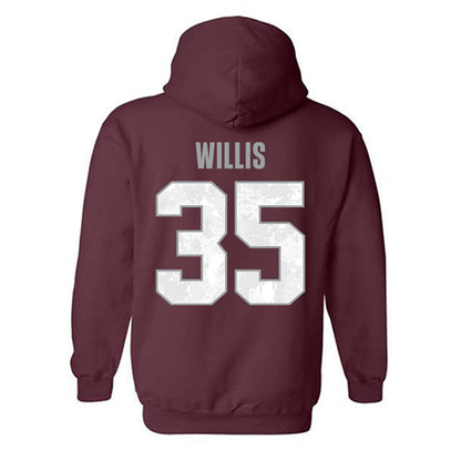 Texas A&M - NCAA Football : Isaiah Willis - Hooded Sweatshirt-1