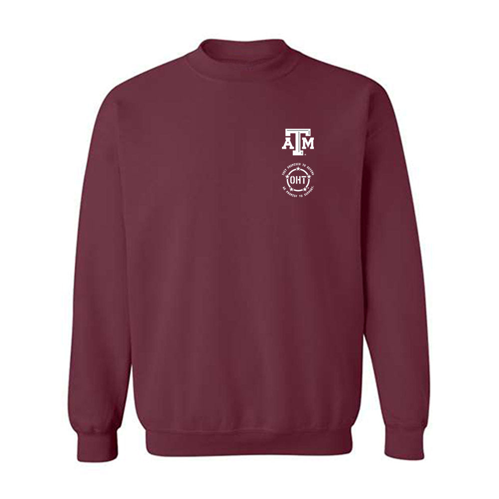 Texas A&M - NCAA Football : Evan Jacobson - Crewneck Sweatshirt-0