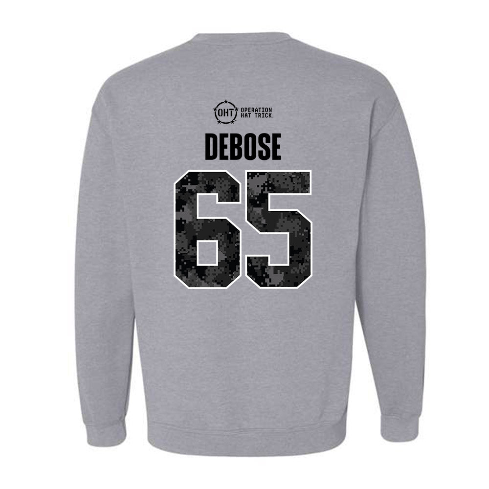 Vanderbilt - NCAA Football : Micah DeBose - Crewneck Sweatshirt-1