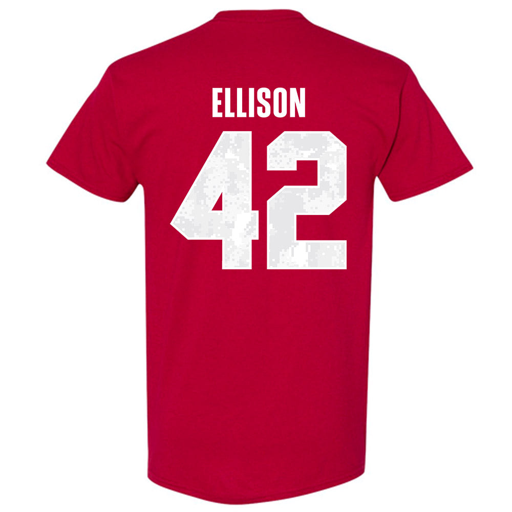 WSU - NCAA Football : Jack Ellison - T-Shirt-1