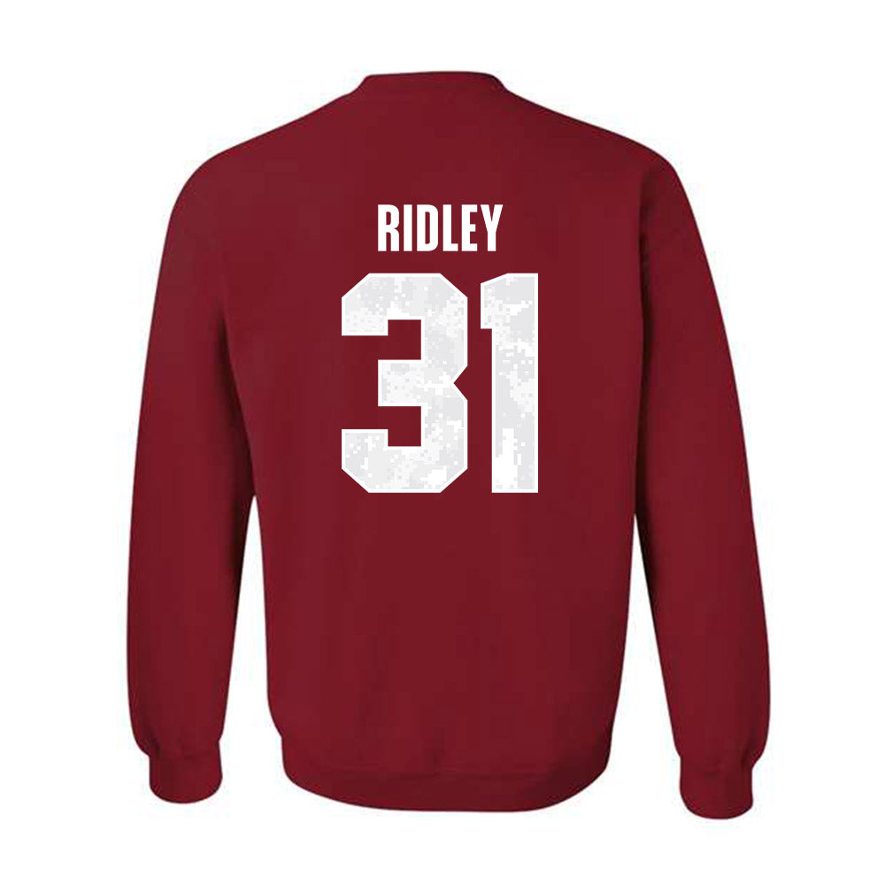 WSU - NCAA Football : Trey Ridley - Crewneck Sweatshirt-1