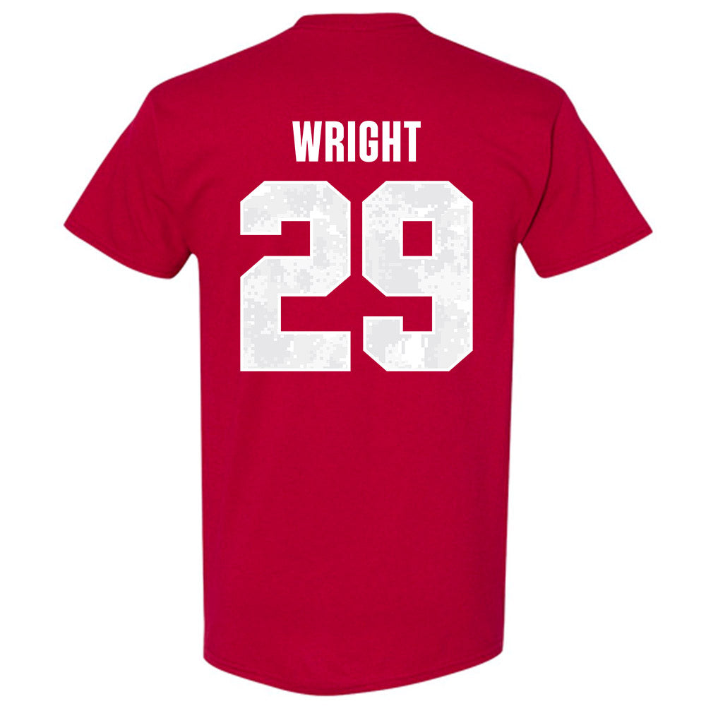 WSU - NCAA Football : Erimus Wright - T-Shirt-1